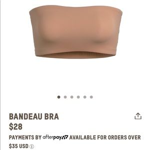 SKIMS bandeau bra